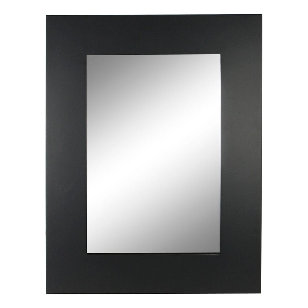 Espejo de pared dkd home decor negro madera mdf (60 x 2.5 x 86 cm)