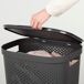 Curver Cesto de ropa sucia Infinity 60L con tapa Curver Cesto de ropa sucia Infinity 60L con tapa Gris