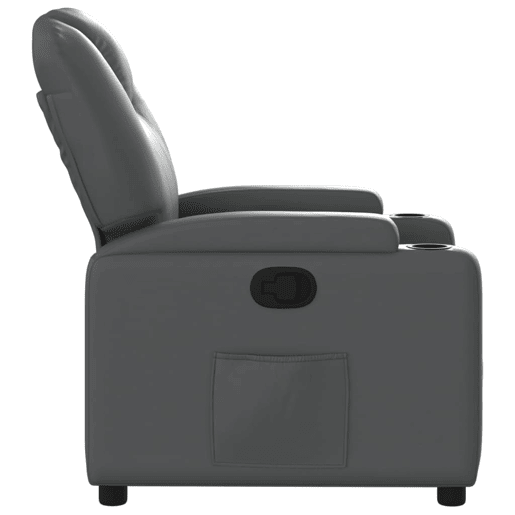 vidaXL Poltrona reclinável couro artificial vidaXL Poltrona reclinável couro artificial