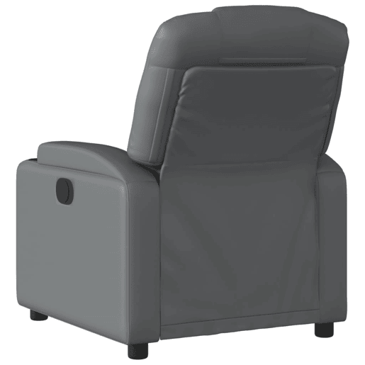 vidaXL Poltrona reclinável couro artificial vidaXL Poltrona reclinável couro artificial
