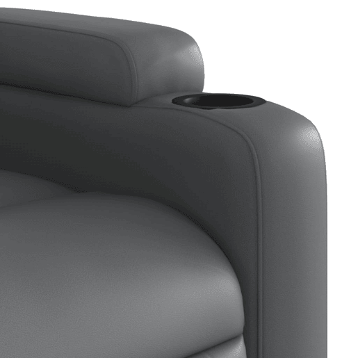 vidaXL Poltrona reclinável couro artificial vidaXL Poltrona reclinável couro artificial