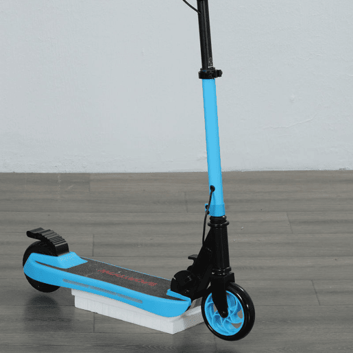 SPORTNOW Trotinete Elétrica Dobrável para Crianças acima de 6 Anos Motor 120 W Autonomia 6 km e Máximo 10 kmh com Travão Altura Ajustável Luzes LED e Estrutura de Alumínio 74x52x83-87 cm Azul SPORTNOW Trotinete Elétrica Dobrável para Crianças acima de 6 Anos Motor 120 W Autonomia 6 km e Máximo 10 kmh com Travão Altura Ajustável Luzes LED e Estrutura de Alumínio 74x52x83-87 cm Azul