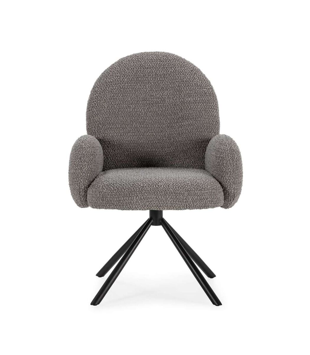 Sillón giratorio con brazos cómodo y funcional para oficina