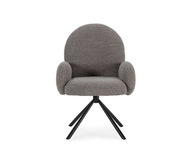 Sillón giratorio con brazos cómodo y funcional para oficina