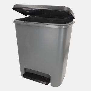 Curver Caixote do lixo Compatta 25L cinzento