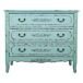 Comoda de madera de 3 cajones 90 Comoda de madera de 3 cajones 90 Azul