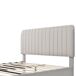 Cama de matrimonio de lino 145x209 Cama de matrimonio de lino 145x209 Beige