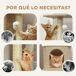 Árbol para Gato Aglomerado de Madera, Borreguito PawHut Árbol para Gato Aglomerado de Madera, Borreguito PawHut Marrón