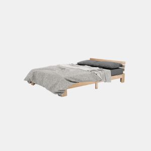 Cama de casal de madera de pino 140x200cm,natural