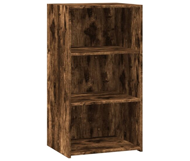 Vidaxl aparador de madera de ingeniería roble ahumado 50x41x93 cm