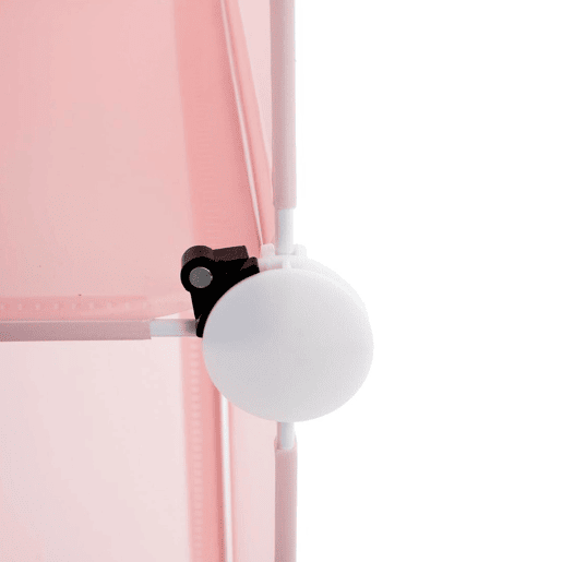 WELL HOME - Coluna de estante rosa 34x31,5x139cm