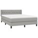Cama box spring 140x190 Cama box spring 140x190 Azul
