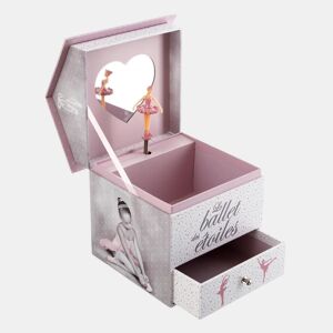 WELL HOME - Guarda-joias musical com caixa organizadora bailarina 14,3x14,2x16cm