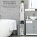 Armario de Baño kleankin, hogar - baño Armario de Baño kleankin, hogar - baño Gris