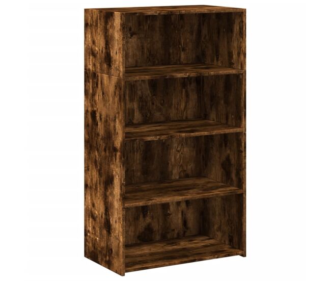 Vidaxl aparador alto madera de ingeniería roble ahumado 70x41x124 cm