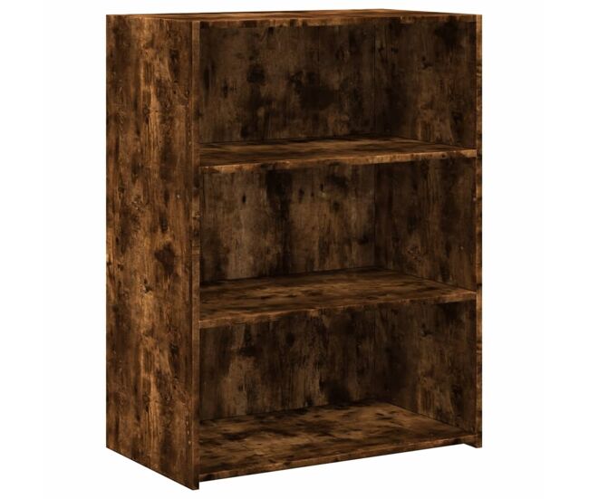 Vidaxl aparador de madera de ingeniería roble ahumado 70x41x93 cm