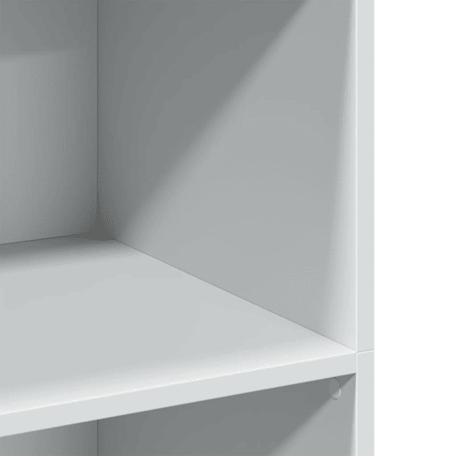 vidaXL Armário alto 70x41x124 cm derivados de madeira branco