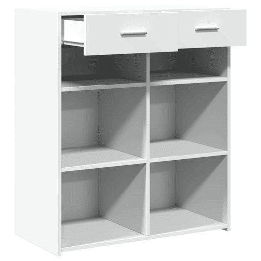vidaXL Aparador 80x42,5x93 cm derivados de madeira branco