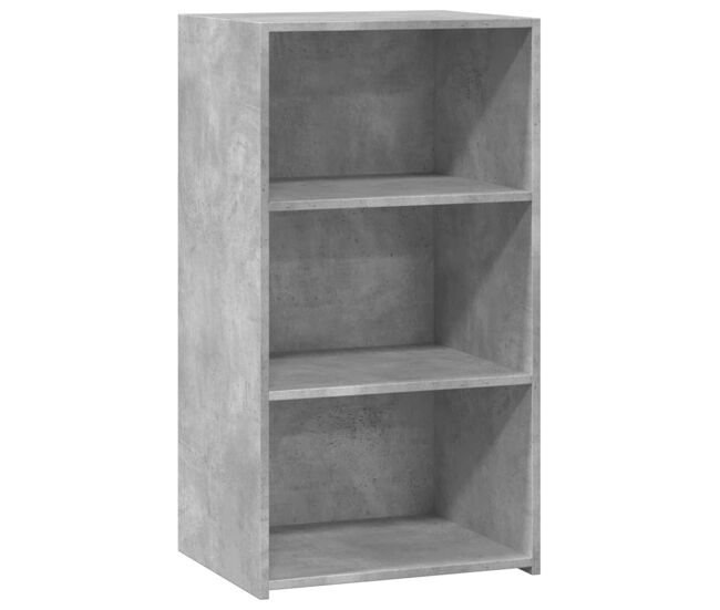 Vidaxl aparador de madera de ingeniería gris hormigón 50x41x93 cm