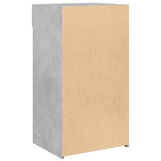 vidaXL Aparador 50x42,5x93 cm derivados de madeira cinzento cimento