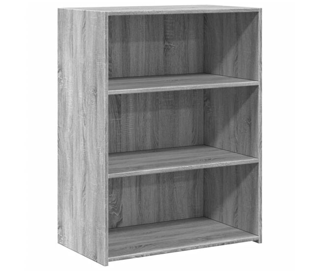 Vidaxl aparador de madera de ingeniería gris sonoma 70x41x93 cm