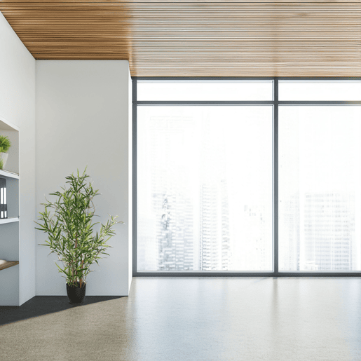 WELL HOME - Planta de Bambu Artificial Alt.90cm com vaso ideal para decoração
