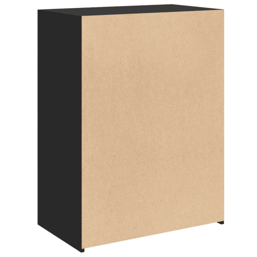 vidaXL Aparador 70x41x93 cm derivados de madeira preto