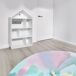 WELL HOME - Mueble infantil de almacenamiento de 2 compartimento WELL HOME - Mueble infantil de almacenamiento de 2 compartimento Blanco