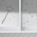 WELL HOME - Mueble infantil de almacenamiento de 2 compartimento WELL HOME - Mueble infantil de almacenamiento de 2 compartimento Blanco