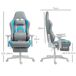 Silla Gaming Cuero PU HOMCOM, oficina - sillas de oficina Silla Gaming Cuero PU HOMCOM, oficina - sillas de oficina Gris