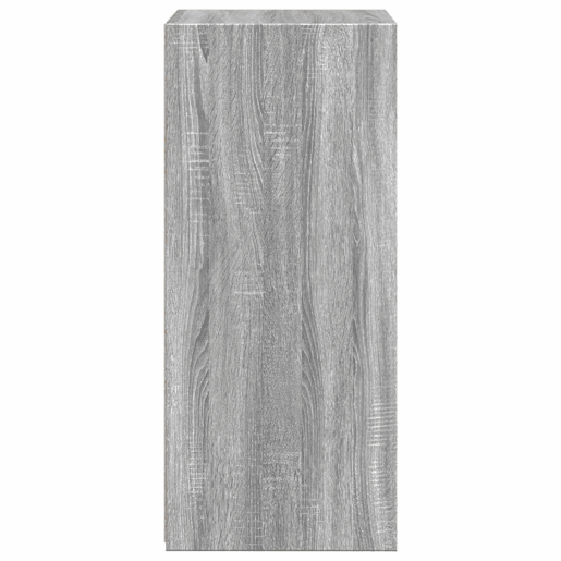 vidaXL Aparador 50x41x93 cm derivados de madeira cinzento sonoma