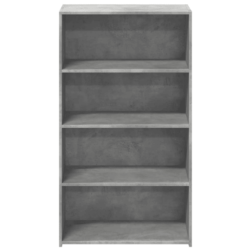 vidaXL Armário alto 70x41x124 cm derivados de madeira cinza cimento