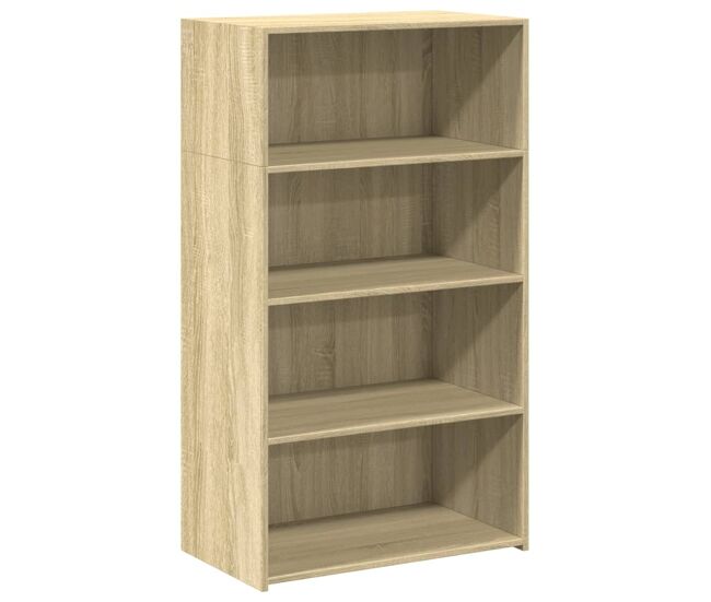 Vidaxl aparador alto madera de ingeniería roble sonoma 70x41x124 cm