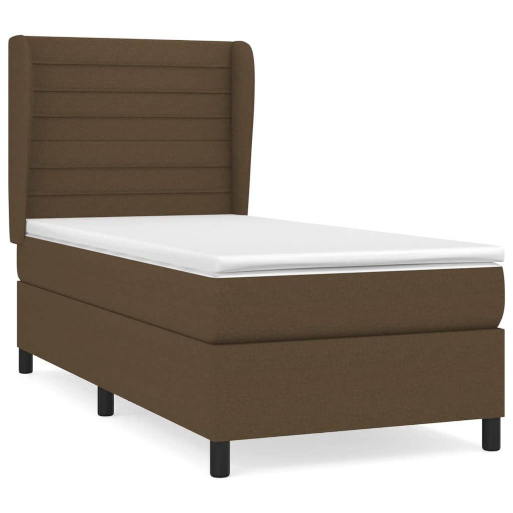 Cama box spring 80x200 Marrón