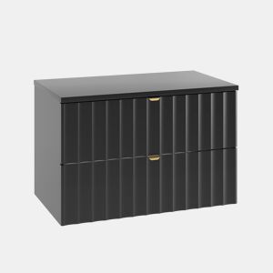 Móvel de toucador 80 cm Lexa Preto