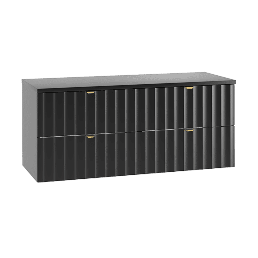 Móvel de toucador 120 cm Lexa Preto