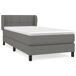 Cama box spring 90x190 Cama box spring 90x190 Gris