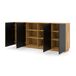 Bufé 4 puertas Aurus Bufé 4 puertas Aurus Negro/ Madera