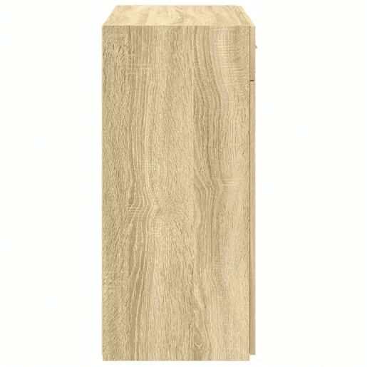 vidaXL Aparador 80x42,5x93 cm derivados de madeira carvalho sonoma