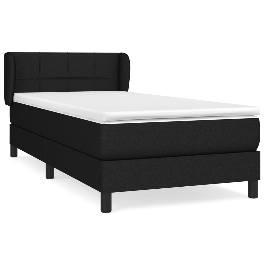 Cama box spring 90x200 Negro