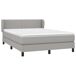 Cama box spring 140x190 Cama box spring 140x190 Azul