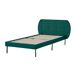 Cama tapizada Porvoo con cabecero somier terciopel 207x124 Cama tapizada Porvoo con cabecero somier terciopel 207x124 Beige