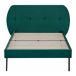 Cama tapizada Porvoo con cabecero somier terciopel 207x124 Cama tapizada Porvoo con cabecero somier terciopel 207x124 Beige