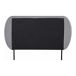 Cama tapizada Porvoo con cabecero somier textil 207x124 Cama tapizada Porvoo con cabecero somier textil 207x124 Gris