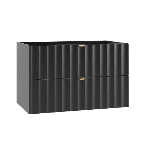 Móvel de toucador 80cm Lexa Preto