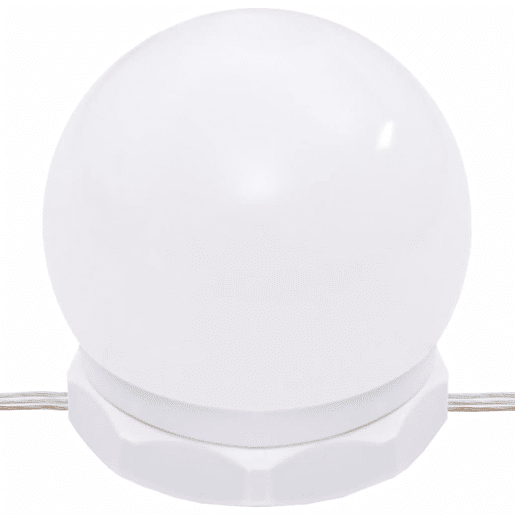 vidaXL Conjunto toucador c LEDs madeira processada carvalho sonoma
