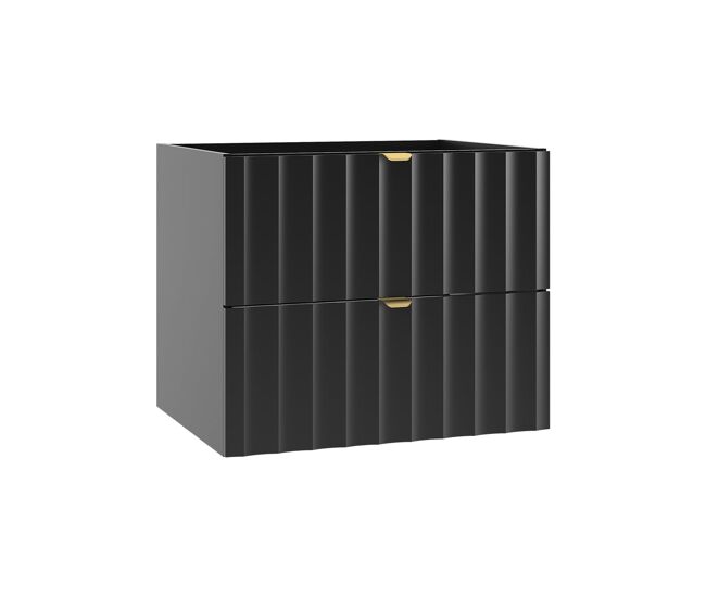 Mueble bajo lavabo 60cm lexa negro