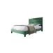 Cama individual de terciopelo Cama individual de terciopelo Verde