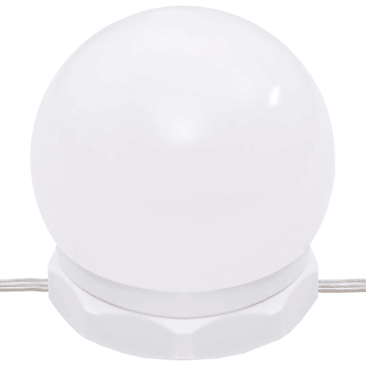 vidaXL Conjunto toucador c LEDs madeira processada sonoma cinza