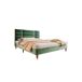 Cama de matrimonio de terciopelo Cama de matrimonio de terciopelo Verde